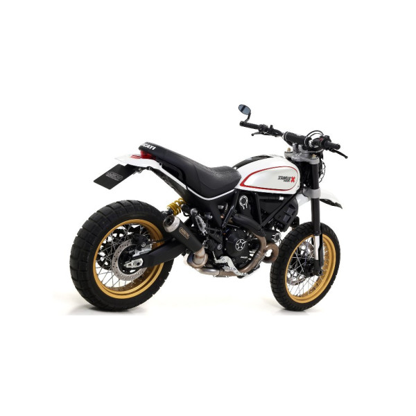 Глушник Arrow - Ducati Scrambler 800 Desert Sled 17-20 Pro-Race, Nichrom 