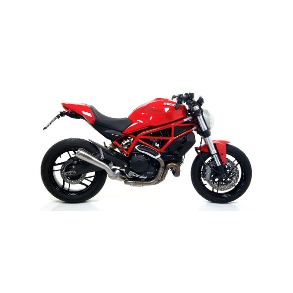 Глушник Arrow - Ducati Monster 797 17-18, Ducati Scrambler 800 Cafè Racer / Classic 17-20 Pro-Race, Nichrom