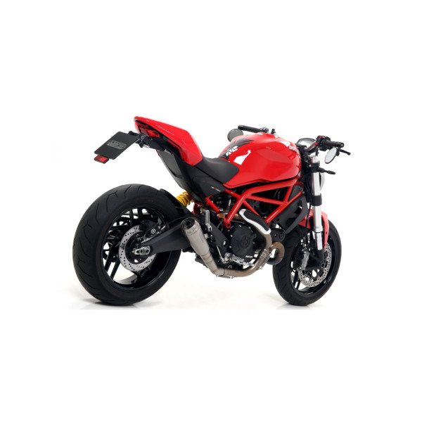 Глушник Arrow - Ducati Monster 797 17-18, Ducati Scrambler 800 Cafè Racer / Classic 17-20 Pro-Race, Titanium