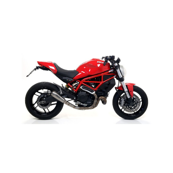 Глушник Arrow - Ducati Monster 797 17-18, Ducati Scrambler 800 Cafè Racer / Classic 17-20 Pro-Race, Titanium