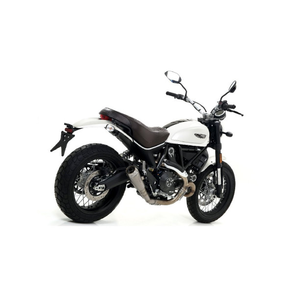 Глушник Arrow - Ducati Monster 797 17-18, Ducati Scrambler 800 Cafè Racer / Classic 17-20 Pro-Race, Titanium