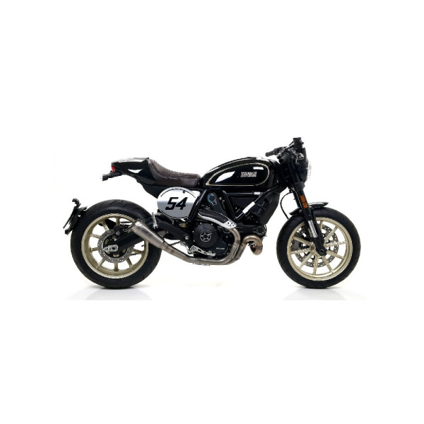 Глушник Arrow - Ducati Monster 797 17-18, Ducati Scrambler 800 Cafè Racer / Classic 17-20 Pro-Race, Titanium