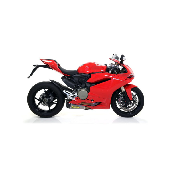 Глушник Arrow Works (набір) Ducati Panigale 1299 15-16 Works, Титан + карбон
