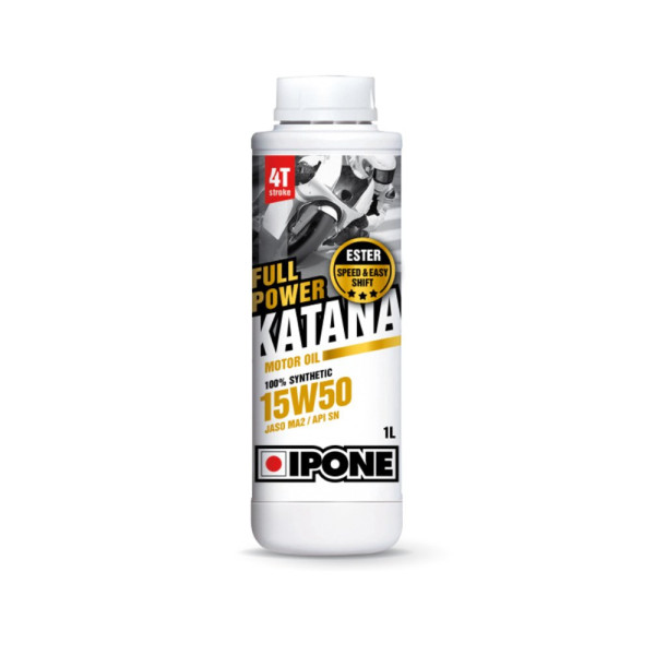 IPONE FULL POWER KATANA 15W50 олія для двигунів 100% синтетика 1L (естер, MA2)