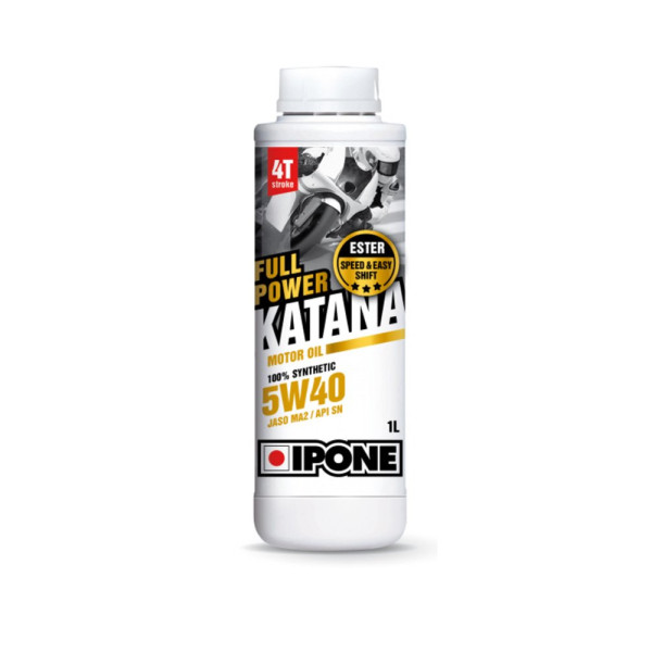 IPONE FULL POWER KATANA 5W40 олія для двигунів 100% синтетика 1L (естер, MA2)