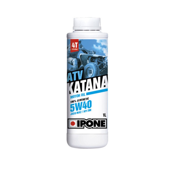 IPONE KATANA ATV 5W40 100% синтетичний 1L (естер, MA2)