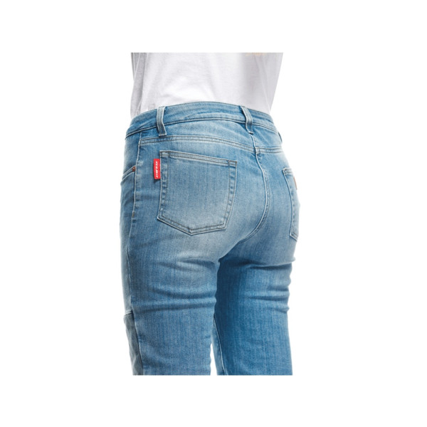 Джинси мотокросові жіночі Dainese Denim Stone Slim Tex сині