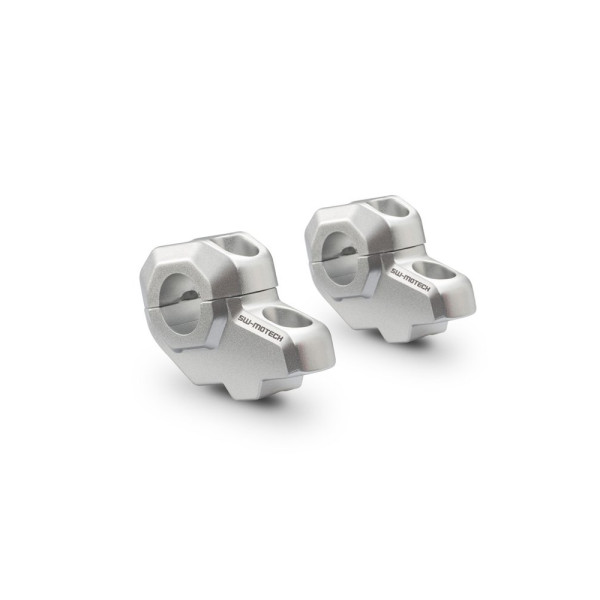 Комплект підвищення керма SW-MOTECH для кермів діаметром Ø 22mm H: 30mm; зсув назад: 21mm