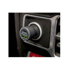 Автомобільна зарядка Dual USB 12V Quad Lock