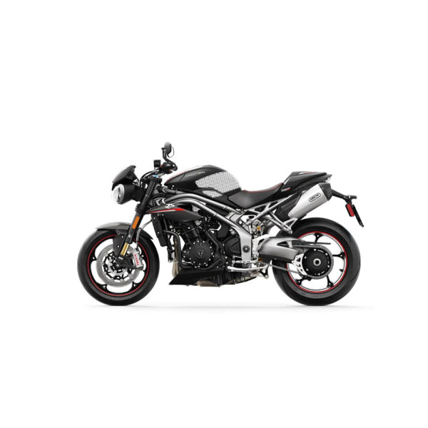 Бічні накладки на бак STREET BIKE Icon Stompgrip Aprilia RSV4 Factory 1100 (20), RSV4 R (09-10), RSV4 RR 1000 (16-20) TUONO V4 FACTORY 1100 (16-20) TUONO V4 RR 1100 (16-20) прозорі