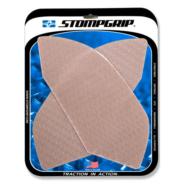 Бічні накладки на бак STREET BIKE Icon Stompgrip Aprilia RSV4 Factory 1100 (20), RSV4 R (09-10), RSV4 RR 1000 (16-20) TUONO V4 FACTORY 1100 (16-20) TUONO V4 RR 1100 (16-20) прозорі