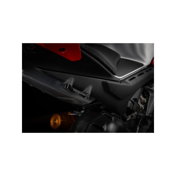 Захисти підніжків пасажира GILLES Ducati Panigale V4 1000 R (19-20)/ 1100/ S (18-)/ Streetfighter V4 1100/ S (20-22) чорний
