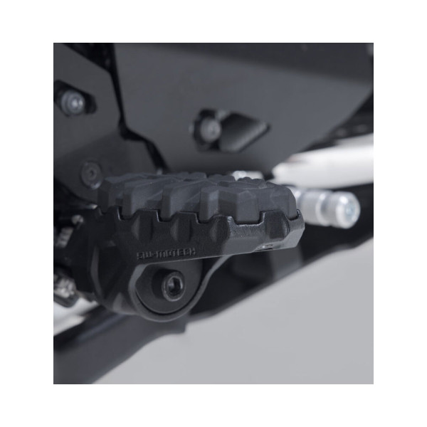 Підніжки EVO SW-MOTECH Kawasaki Versys 1000 (11-), Versys 650 (14-), Versys-X 300 (17-), Z650 RS (21-) чорні