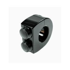 Кнопка для контролера Motogadget mo-Switch Plain 2 чорна діаметр керма: 25,4 мм