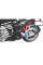 Захисти підніжка пасажира Touratech для BMW R1200GS (LC)/ Adventure/ R1250GS/ Adventure чорні