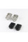 Підніжки ION SW-Motech BMW G 310 R (16-20), Moto-Guzzi V85 TT (21-)/ Stelvio (23-), KTM Duke 690 (11-) срібні