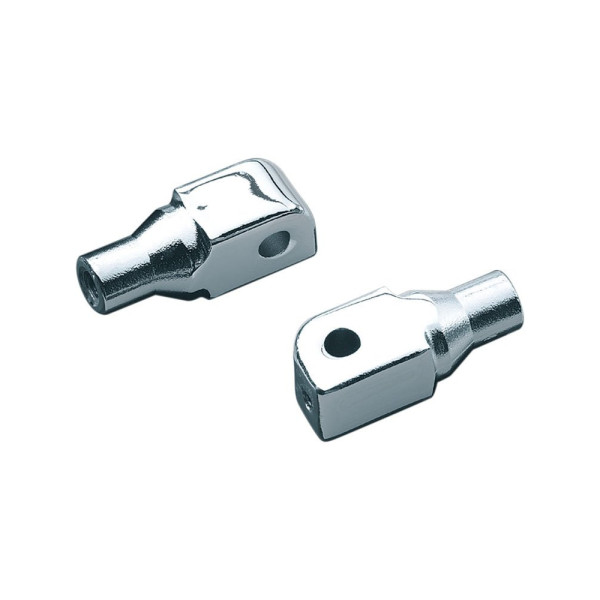 Підніжки мотоциклові Small ISO + адаптери 8802 Kuryakyn до Honda, Suzuki, Triumph, Yamaha (обрані моделі)