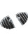 Подіуми ISO®-Wing хром + адаптери 8885 Kuryakyn для Harley Davidson (обрані моделі XL 1200)