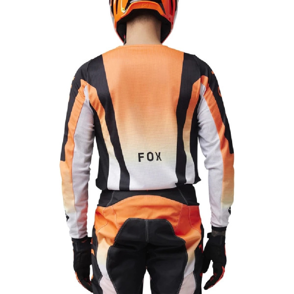 Кросова кофта Fox 180 Lean біло-помаранчево-чорна