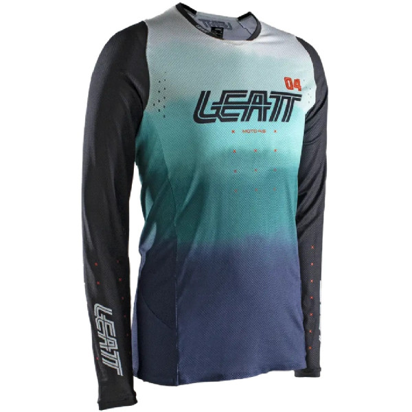 Кросова кофта Leatt Moto 4.5 Lite Marine чорна-синя-біла