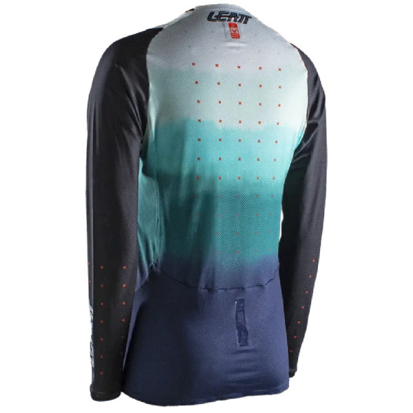 Кросова кофта Leatt Moto 4.5 Lite Marine чорна-синя-біла