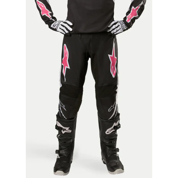 Кросові штани жіночі Alpinestars MX Stella Fluid чорний-білий
