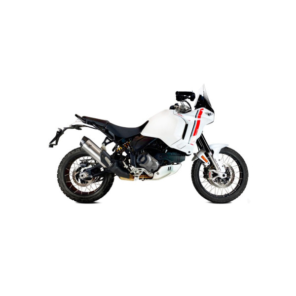 Глушник мотоцикловий IXRACE Desert Ducati X Desert 950 (22-) сталевий, без гомологації
