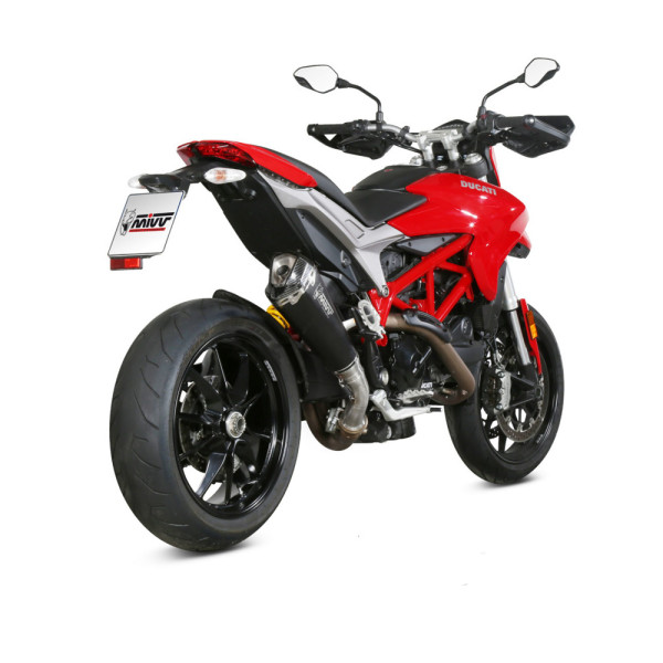 Глушник мотоцикловий Slip-On Line (Delta Race) MIVV для Ducati Hypermotard 939 (18-20) чорний