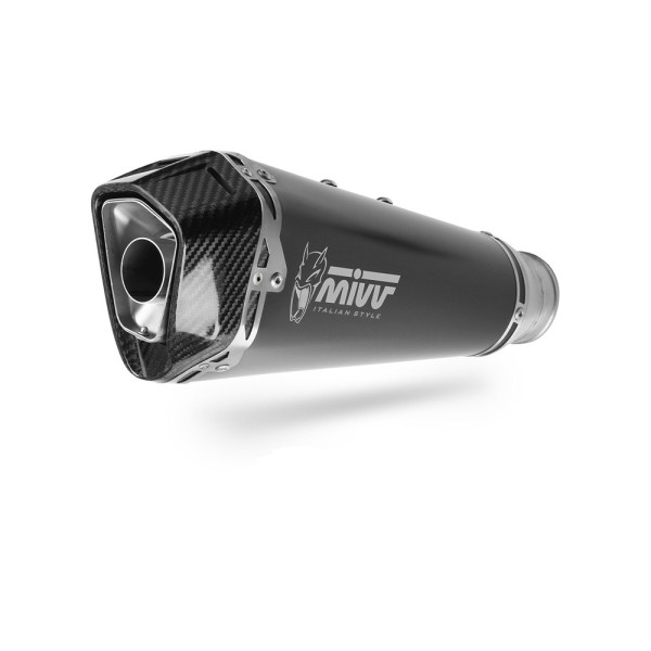 Глушник мотоцикловий Slip-On Line (Delta Race) MIVV для Ducati Hypermotard 939 (18-20) чорний