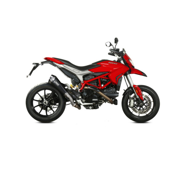 Глушник мотоцикловий Slip-On Line (Delta Race) MIVV для Ducati Hypermotard 939 (18-20) чорний
