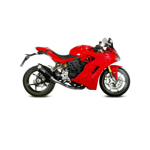 Глушник мотоцикловий Slip-On Line (Delta Race Carbon) MIVV для Ducati Supersport 939 / S (17-20)