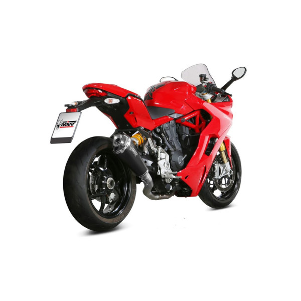 Глушник мотоцикловий Slip-On Line (Delta Race) MIVV для Ducati Supersport 939 / R (17-20) чорний