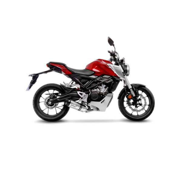 Повний вихлопний комплект LV ONE EVO Нержавіюча сталь для Honda CB 125 R Neo Sports Cafe 18-20