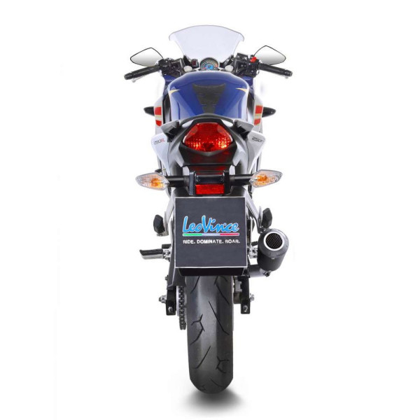 Глушник LeoVince LV-10 BLACK EDITION Slip-On, Нержавіюча сталь для Honda CBR 250 R 11-13