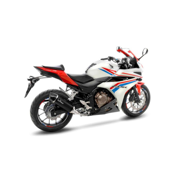 Глушник LeoVince NERO Slip-On, Нержавіюча сталь для Honda CB 500 F 16-18, CB 500 X 17-18, CBR 500 R 16-18