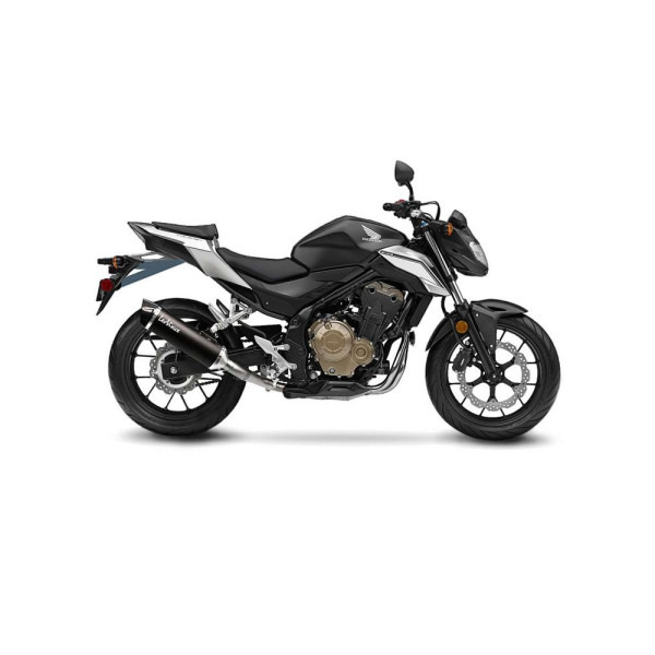 Глушник LeoVince NERO Slip-On, Нержавіюча сталь для Honda CB 500 F 16-18, CB 500 X 17-18, CBR 500 R 16-18