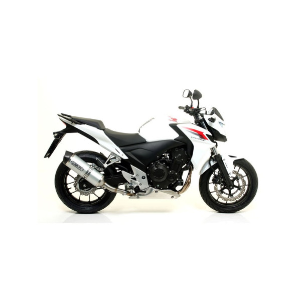 Глушник Arrow Honda CB 500 F / CBR 500 R 13-18 Race-Tech, Алюміній + вуглецеве волокно