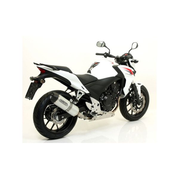 Глушник Arrow Honda CB 500 F / CBR 500 R 13-18 Race-Tech, Алюміній + вуглецеве волокно