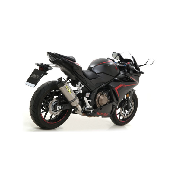 Глушник Arrow Honda CB 500 F / CBR 500 R 19-20 Race-Tech, Титан + карбон