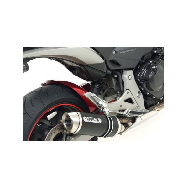 Глушник Arrow Honda CB 600 F Hornet 07-13, CBR 600 F 11-13 Street Thunder, Темний алюміній