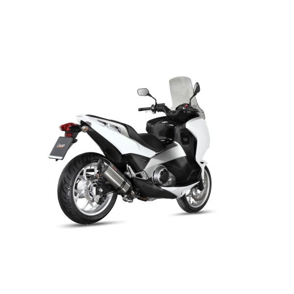 Глушник мотоцикловий Slip-On Line (Suono) MIVV для Honda сріблястий