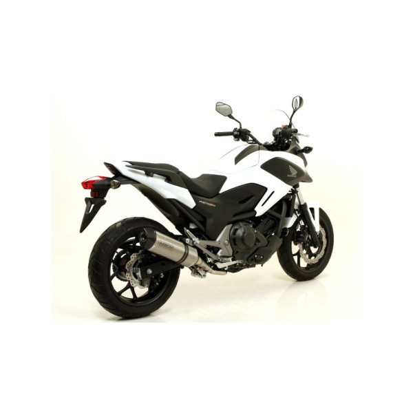 Глушник Arrow Honda NC 700 S / X 12-14, NC 750 S / X 14-20, Integra 700 12-13, Integra 750 14-20 Race-Tech, Titanium + Carbon
