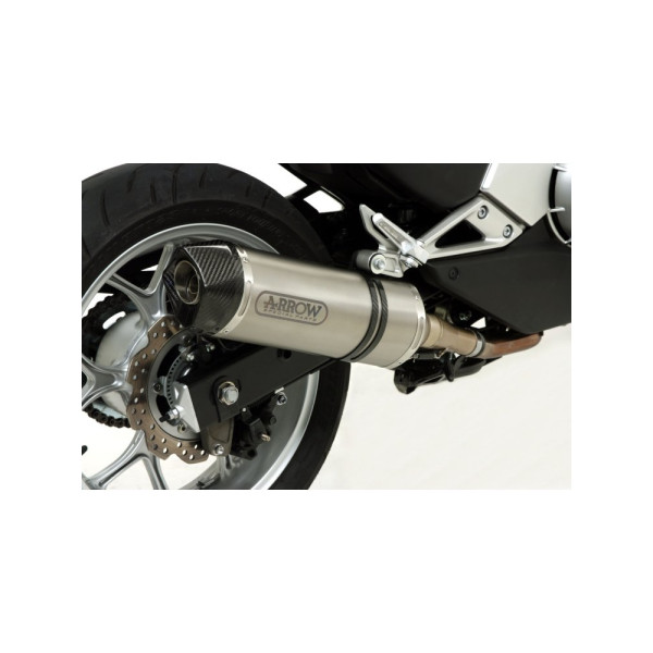 Глушник Arrow Honda NC 700 S / X 12-14, NC 750 S / X 14-20, Integra 700 12-13, Integra 750 14-20 Race-Tech, Titanium + Carbon