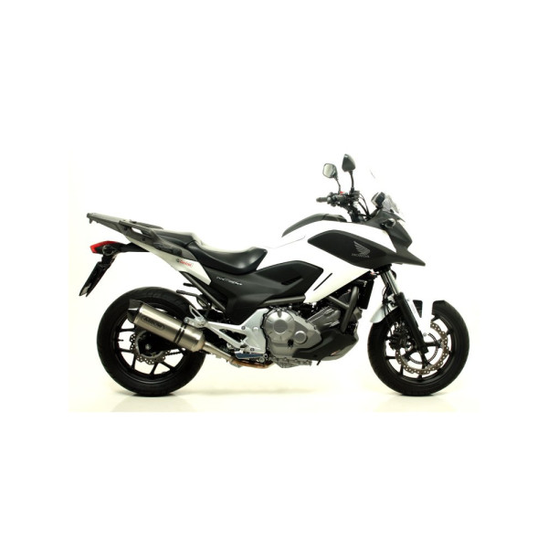 Глушник Arrow Honda NC 700 S / X 12-14, NC 750 S / X 14-20, Integra 700 12-13, Integra 750 14-20 Race-Tech, Titanium + Carbon
