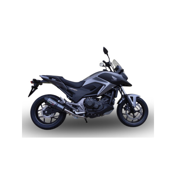 Глушник G.P.R Gpe Ann. Poppy Slip-On, Нержавіюча сталь - Honda NC 700 X / S Dct 12-13