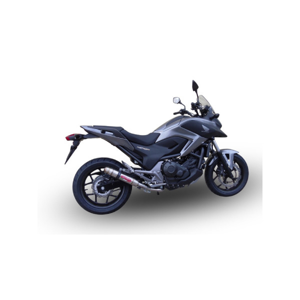 Глушник G.P.R Deeptone Inox Slip-On, Нержавіюча сталь - Honda NC 700 X / S Dct 12-13