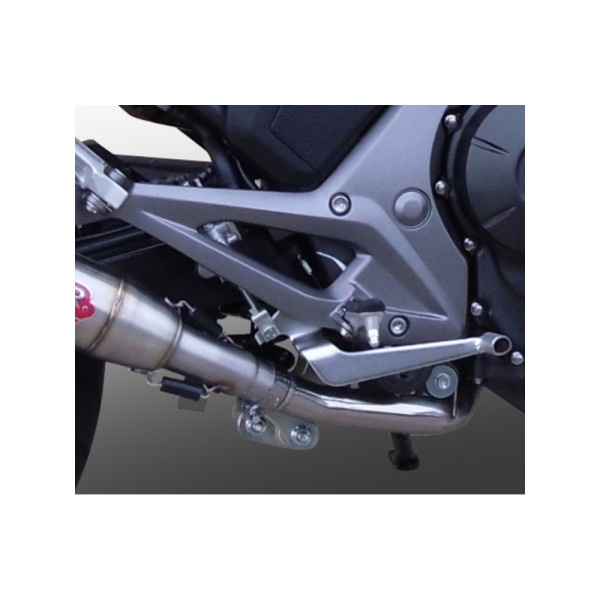 Глушник G.P.R Deeptone Inox Slip-On, Нержавіюча сталь - Honda NC 700 X / S Dct 12-13