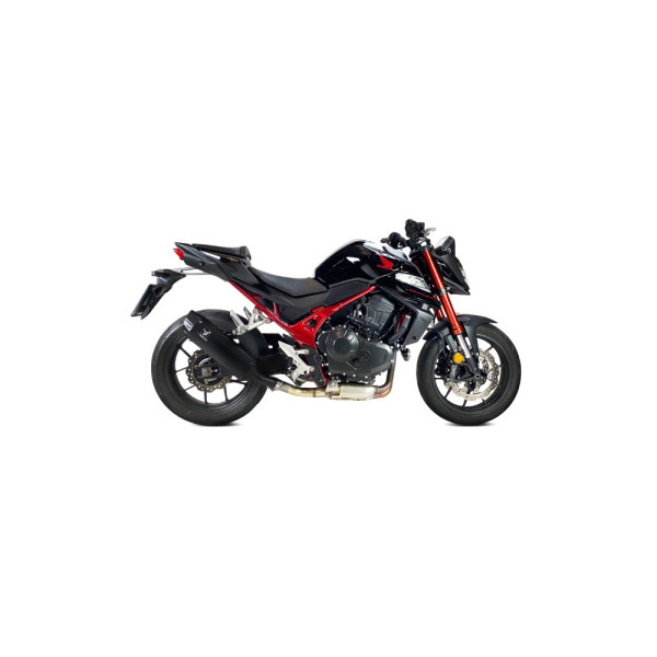 Глушник мотоцикловий IXRACE Desert Honda CB 750 Hornet (23-) чорний, з гомологацією