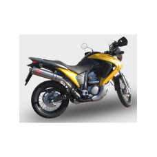 Глушник G.P.R Trioval Slip-On, Нержавіюча сталь - Honda Transalp XL 700 V 07-14