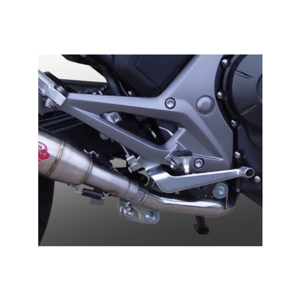Глушник G.P.R Deeptone Inox Slip-On, Нержавіюча сталь - Honda Integra 750 14-15